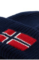 Dark blue wool and acrylic beanie hat NAPAPIJRI (NP0A893P)