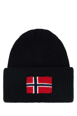 Black wool and acrylic beanie hat NAPAPIJRI (NP0A893P)