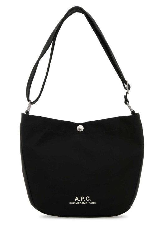 Black fabric small Besace Journal crossbody bag Black A.P.C. (PSAKRM67010)