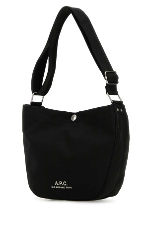 Black fabric small Besace Journal crossbody bag Black A.P.C. (PSAKRM67010)