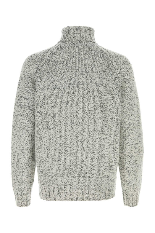 Two-tone cashmere blend sweater ZEGNA (RUGB30A2320)