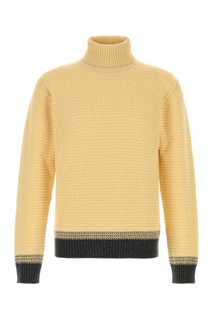 Yellow cashmere sweater ZEGNA (RUGK73A2120)