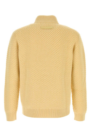 Pastel yellow cashmere cardigan ZEGNA (RUGK79A2154)