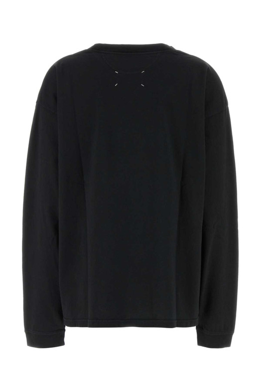 Свитшот из хлопка оверсайз MAISON MARGIELA (S51GC0538S24567)