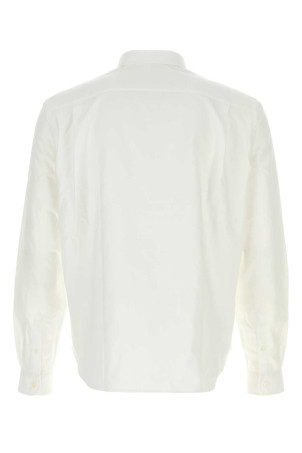 White oxford shirt Black PRADA (UCN611SWMO172Y)