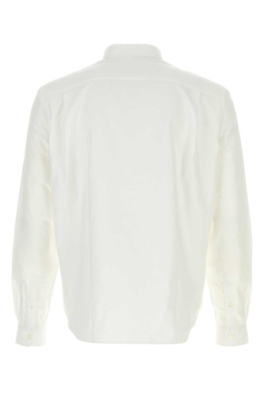 White oxford shirt Black PRADA (UCN611SWMO172Y)