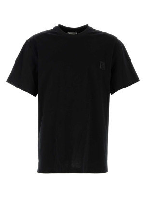 Black cotton t-shirt WOOYOUNGMI (W243TS08)