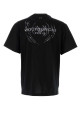 Black cotton t-shirt WOOYOUNGMI (W243TS08)