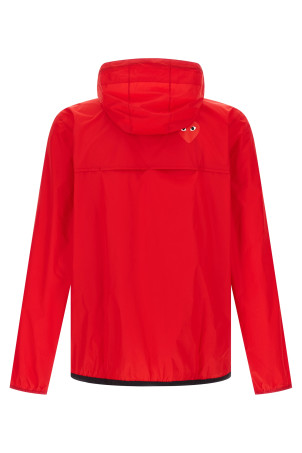 Comme Des Garçons Play x K-Way Jacket Red