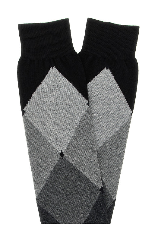 Носки в форме ромба Черные BALLANTYNE BMX03114CT195599