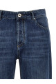 Джинсы с вышитым логотипом Синие BRUNELLO CUCINELLI M0Z37D3210C1471
