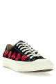 Кроссовки Comme des Garçons Play x Converse, черные COMME DES GARÇONS PLAY AZK1261