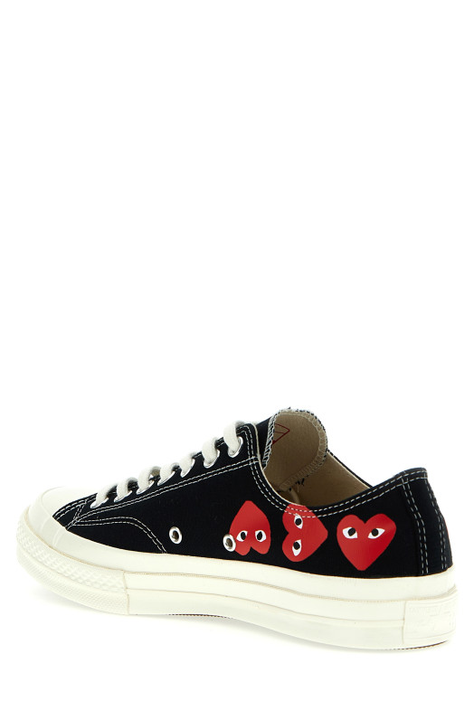 Кроссовки Comme des Garçons Play x Converse, черные COMME DES GARÇONS PLAY AZK1261