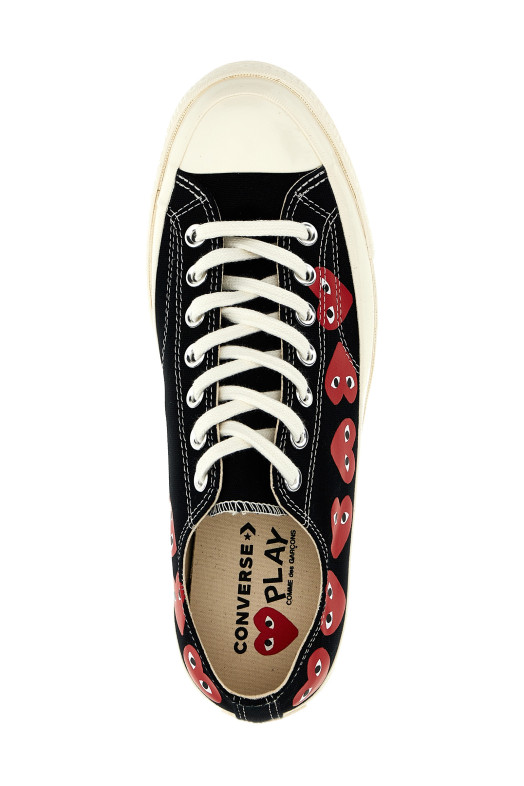 Кроссовки Comme des Garçons Play x Converse, черные COMME DES GARÇONS PLAY AZK1261