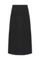 Long cloth skirt Black
