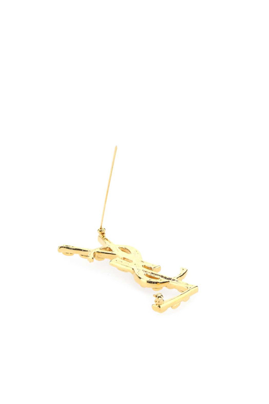 Золотой металлический значок SAINT LAURENT (470371Y1500)