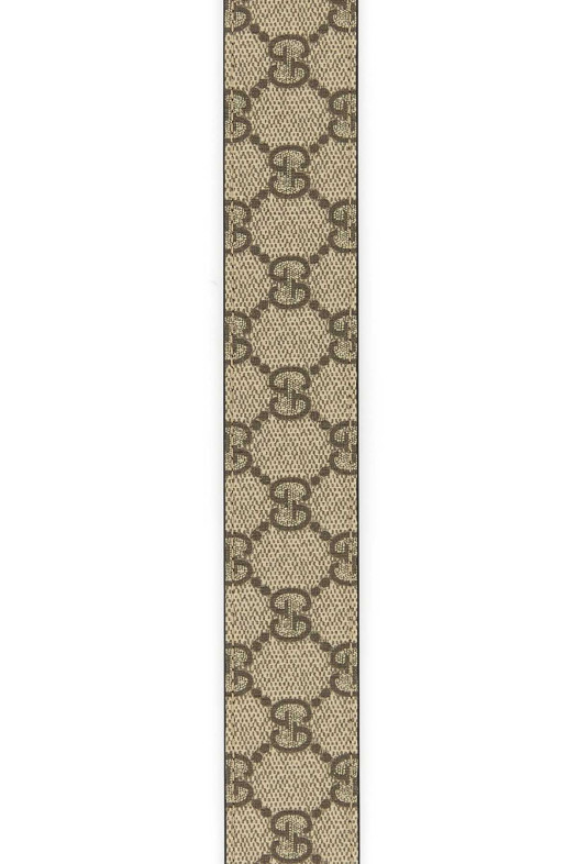 GG Supreme ткань GG Marmont двусторонний ремень GUCCI (65941692TIC)
