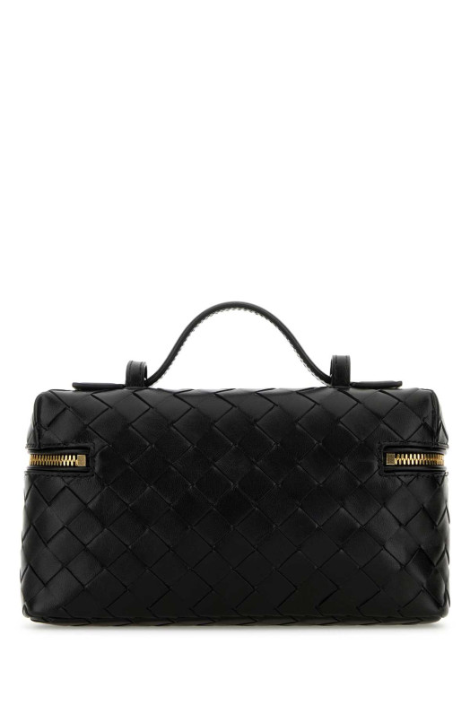 Black leather mini Bang Bang handbag Black BOTTEGA VENETA (789109V3IV1)