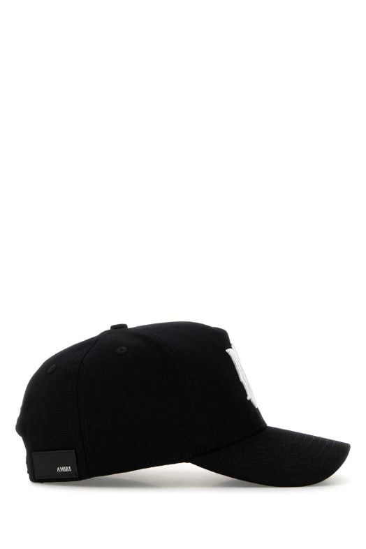 Чорна бавовняна бейсболка Black AMIRI (AMHACP1016)