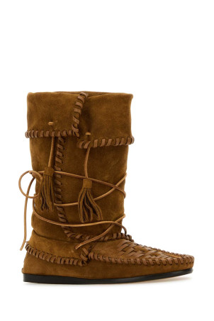 Caramel suede Winki boots ISABEL MARANT (BO0210FAC2A05S)