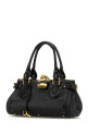 Black leather Paddington shoulder bag CHLOE (CH25WS802P75)
