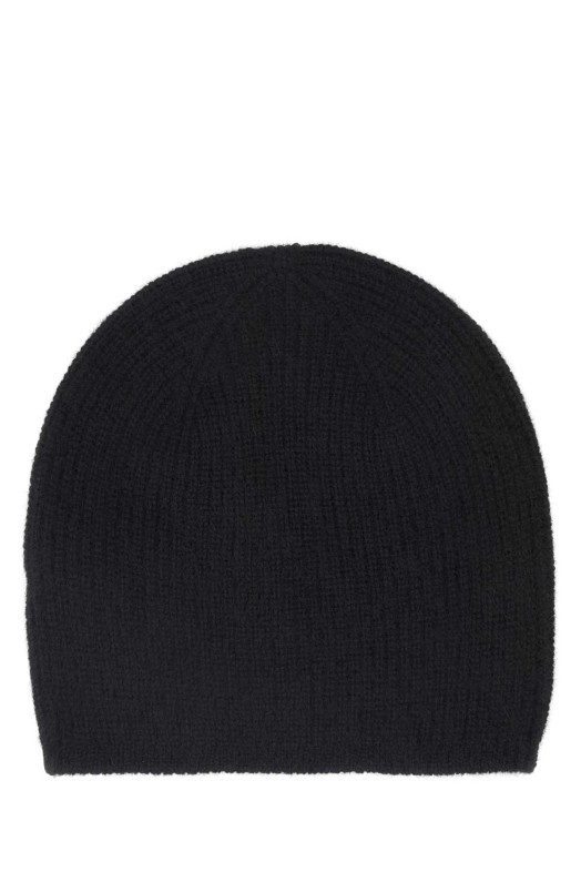 Black cashmere Flyn beanie hat Black LOULOU DE SAISON (FLYN)