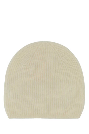 Ivory cashmere Flyn beanie hat Beige LOULOU DE SAISON (FLYN)