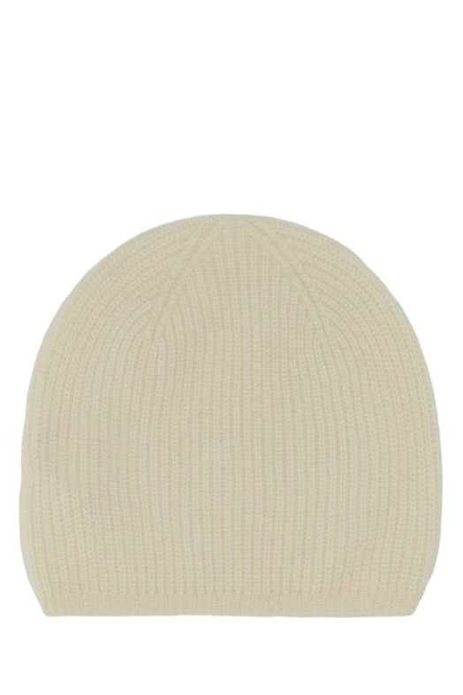 Ivory cashmere Flyn beanie hat Beige LOULOU DE SAISON (FLYN)