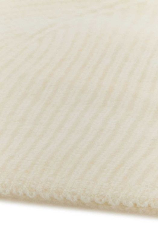 Ivory cashmere Flyn beanie hat Beige LOULOU DE SAISON (FLYN)