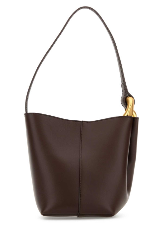 Коричневая замшевая сумка через плечо JW ANDERSON (HB0740LA0232) J.W.ANDERSON