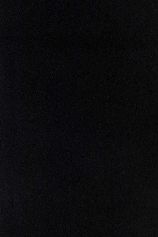 Черный шарф из смеси альпаки и шерсти Санто Черный LOULOU DE SAISON (SANTO)