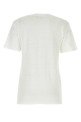 Белая льняная футболка ISABEL MARANT ETOILE (TS0001FBA1N10E)