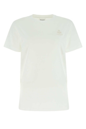 White cotton Aby t-shirt ISABEL MARANT ETOILE (TS0070FAA1N98E)