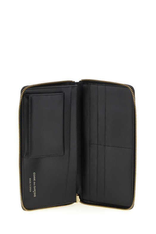 Гаманець з принтом «Полька дотс» Чорний COMME DES GARÇONS WALLET SA0110PDBLACK