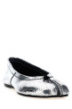 'Tabi Broken Mirror' ballet flats Silver