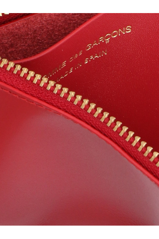 Кошелек «Классическая кожаная линия» Красный SA3100RED