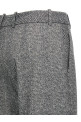 Herringbone trousers Gray