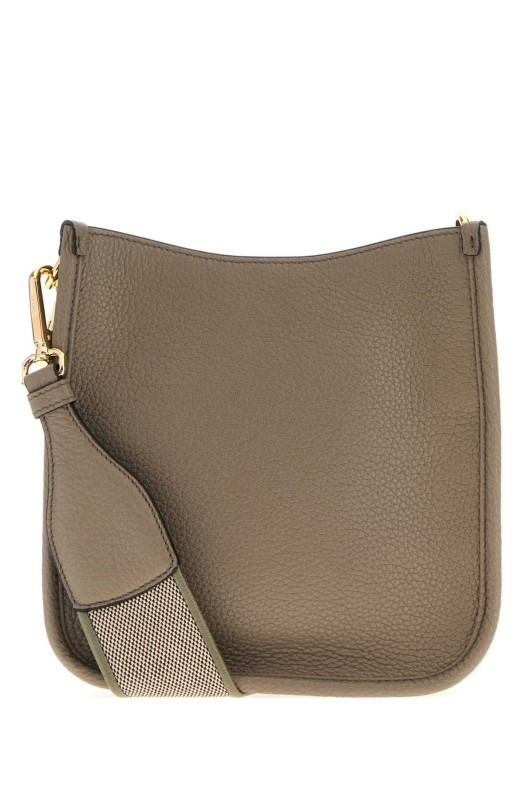 Dove grey leather crossbody bag PRADA (1BH191V7NO2DKV)