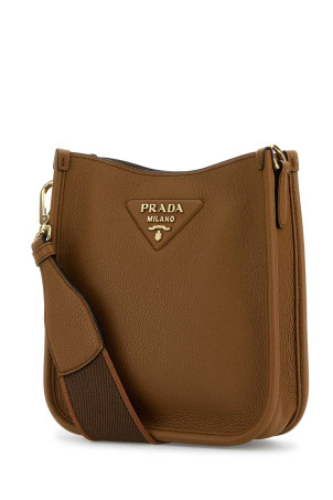 Caramel leather crossbody bag PRADA (1BH191V7NO2DKV)