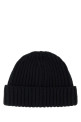 Black wool beanie hat Black PRADA (1HC3902DZL)