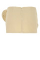 Cream denim mini skirt Beige MAGDA BUTRYM (203426)