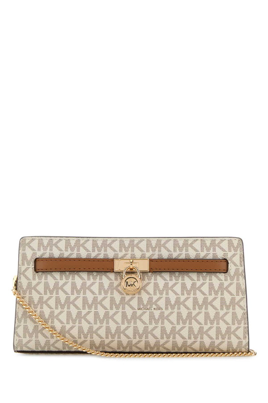 Printed canvas Hamilton crossbody bag Beige MICHAEL BY MICHAEL KORS (32F5GNXC0B)