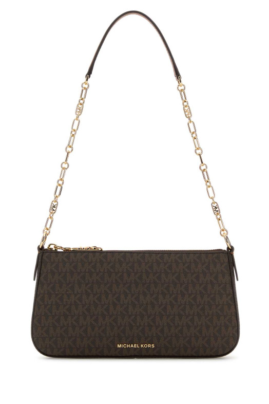 Printed canvas Empire shoulder bag Brown MICHAEL BY MICHAEL KORS (32S5G8EW6B)