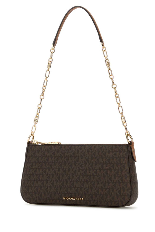 Printed canvas Empire shoulder bag Brown MICHAEL BY MICHAEL KORS (32S5G8EW6B)