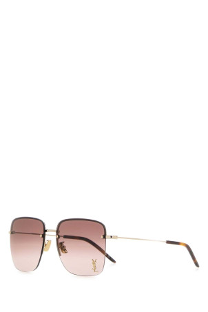 Silver metal SL 312 sunglasses SAINT LAURENT (652363Y9902)