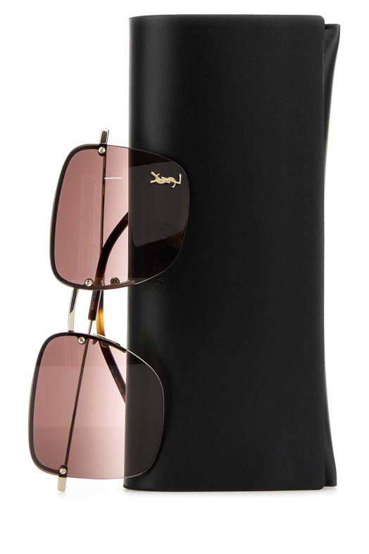 Silver metal SL 312 sunglasses SAINT LAURENT (652363Y9902)