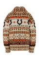 Embroidered wool Fair Isle oversize cardigan STELLA McCARTNEY (6K11583S2614)