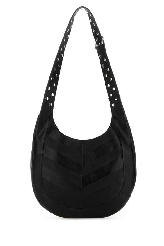 Black leather  VLogo Signature crossbody bag Black VALENTINO GARAVANI (7Y0B0S29GHA)