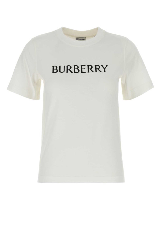 White cotton t-shirt BURBERRY (8118978)