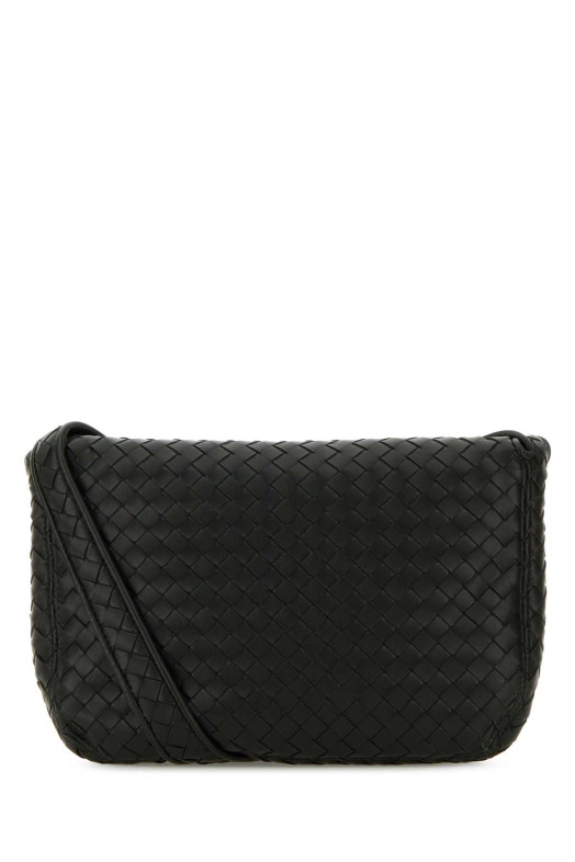Dark green leather crossbody bag BOTTEGA VENETA (843836V5KD0)
